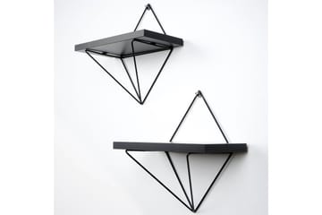 Vägghylla Ergani 30x14 cm - Vit - Förvaring - Hylla - Vägghylla