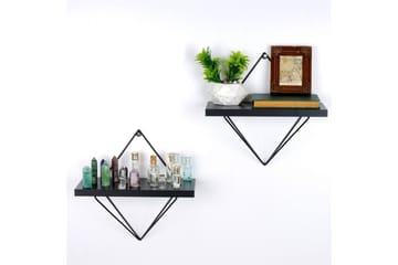 Vägghylla Ergani 30x14 cm - Vit - Förvaring - Hylla - Vägghylla