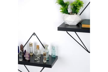 Vägghylla Ergani 30x14 cm - Vit - Förvaring - Hylla - Vägghylla