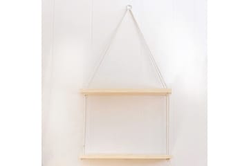 Vägghylla Esendere 40x2 cm - Mörkbrun - Förvaring - Hylla - Vägghylla