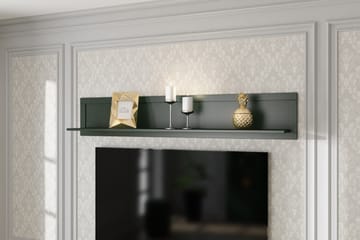 Vägghylla Getafez 25x177 cm - Khaki/Natur - Förvaring - Hylla - Vägghylla