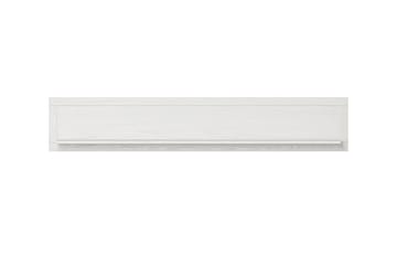 Vägghylla Getafez 25x177 cm - Vit/Natur - Förvaring - Hylla - Vägghylla