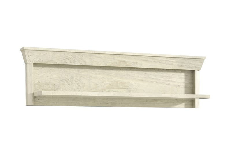 Vägghylla Hareholme 123 cm - Vit - Förvaring - Hylla - Vägghylla