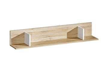 Vägghylla Hermanboda 120x20x20 cm - Beige - Förvaring - Hylla - Vägghylla