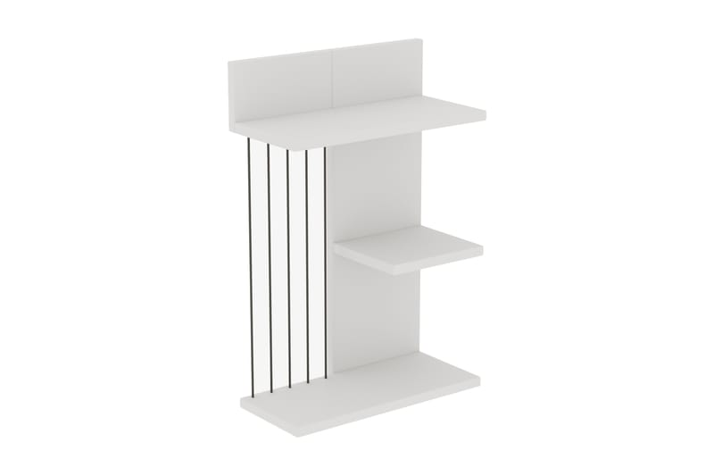 Vägghylla Jaennis 40x19 cm - Vit - Förvaring - Hylla - Vägghylla