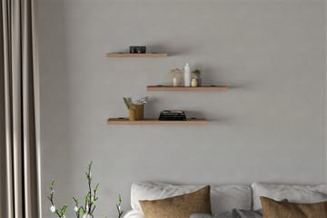 Vägghylla Jakor 2x30 cm 3-pack - Natur - Förvaring - Hylla - Vägghylla