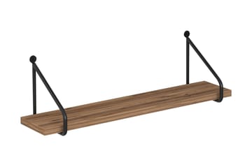 Vägghylla Recoaro 60x12 cm 2 Hyllor - Förvaring - Hylla - Vägghylla