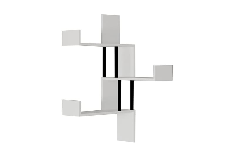 Vägghylla Samn 20x105 cm 3-pack - Vit - Förvaring - Hylla - Vägghylla