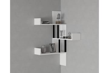 Vägghylla Samn 20x105 cm 3-pack - Vit - Förvaring - Hylla - Vägghylla