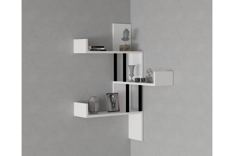 Vägghylla Samn 20x105 cm 3-pack - Vit - Förvaring - Hylla - Vägghylla