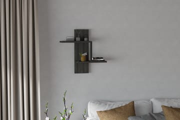 Vägghylla Smallwood 20x40 cm 2-pack - Antracit - Förvaring - Hylla - Vägghylla