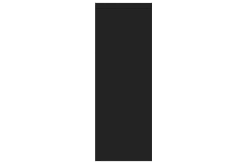 Vägghylla svart 45,1x16x45,1 cm spånskiva - Svart - Vägghylla - Väggförvaring