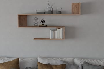 Vägghylla Tarner 20x120 cm 3-pack - Natur - Förvaring - Hylla - Vägghylla