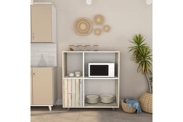 Vägghylla Tasarima 100x100 cm - Vit - Förvaring - Hylla - Vägghylla