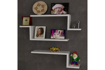Vägghylla Tessie 58 cm - Vit - Förvaring - Hylla - Vägghylla
