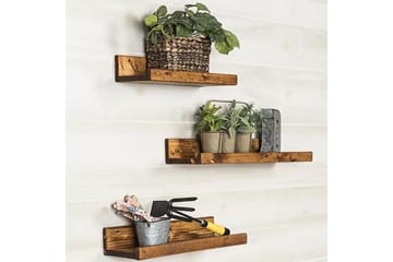 Vägghylla Urgby 60x15 cm - Brun - Förvaring - Hylla - Vägghylla
