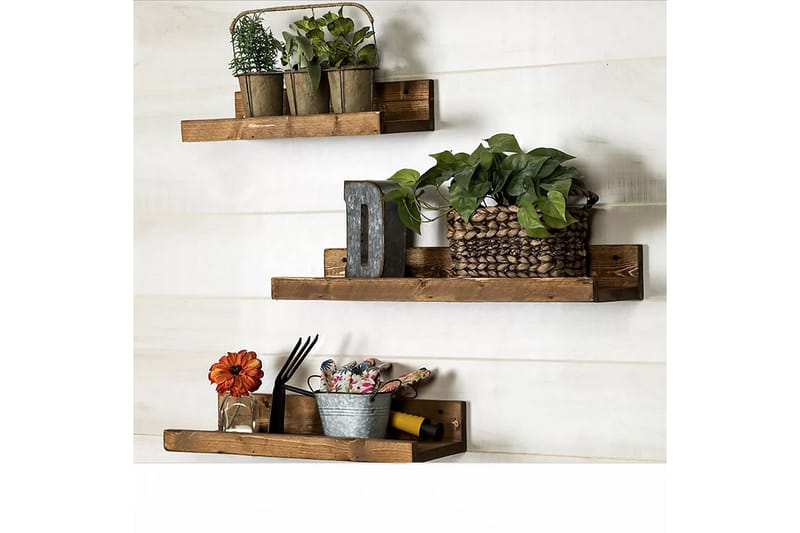 Vägghylla Urgby 60x15 cm - Brun - Förvaring - Hylla - Vägghylla