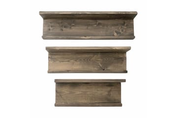 Vägghylla Urgby 60x15 cm - Brun - Förvaring - Hylla - Vägghylla