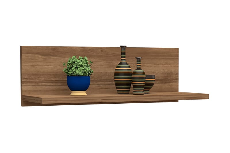 Vägghylla Urgby 60x19,6 cm - Brun - Förvaring - Hylla - Vägghylla