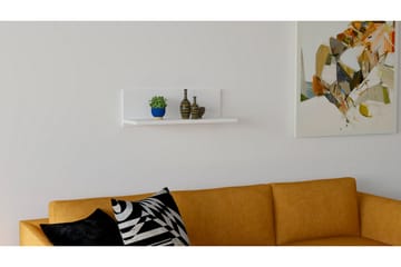 Vägghylla Urgby 60x19,6 cm - Vit - Förvaring - Hylla - Vägghylla