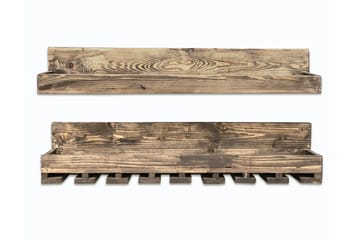 Vägghylla Urgby 90x13 cm - Brun - Förvaring - Hylla - Vägghylla