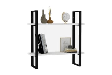 Vägghylla Zakkum 70x70 cm - Vit - Förvaring - Hylla - Vägghylla