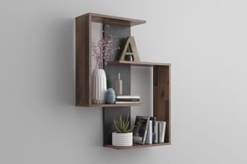 Vägghylla Podulka 44 cm - Brun - Förvaring - Hylla - Vägghylla