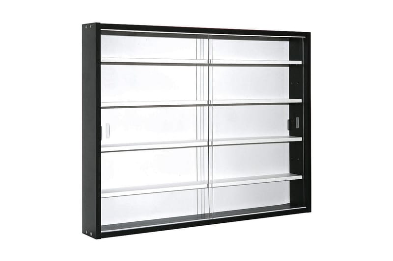Väggmonter Cestica 80 cm - Svart|Vit - Förvaring - Hylla - Vägghylla