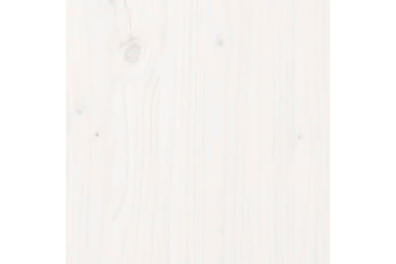 Väggskåp 2 st 60x30x35 cm massiv furu vit - Vit - Vägghylla - Väggförvaring