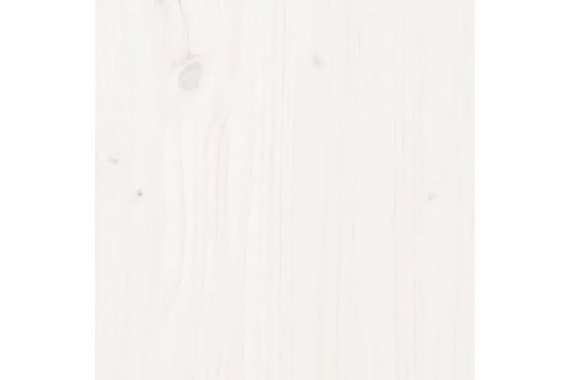 Väggskåp vit 30x30x60 cm massiv furu - Vit - Vägghylla - Väggförvaring
