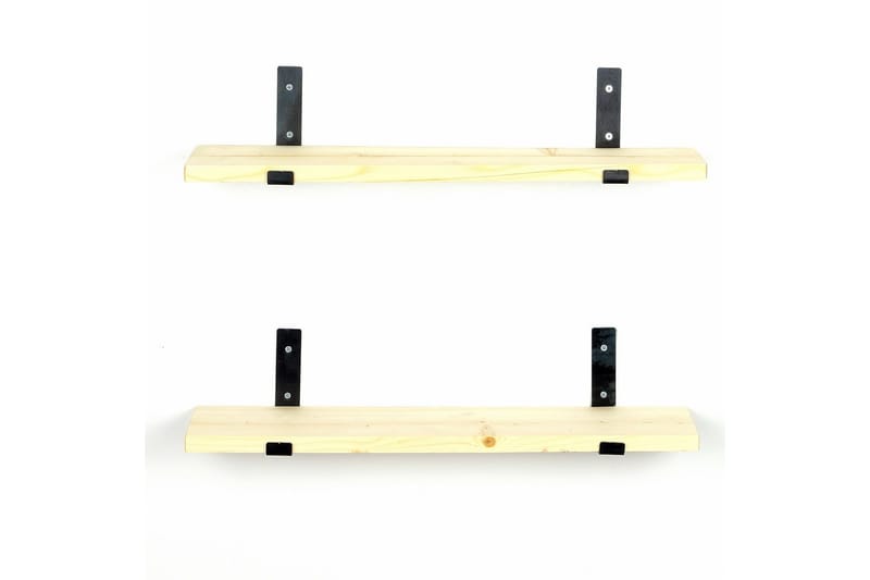 Wayte Vägghylla 60 cm - Svart/Ek - Förvaring - Hylla - Vägghylla