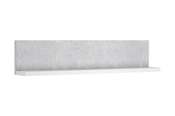 Wesley Hylla - Vit/Trä - Förvaring - Hylla - Vägghylla