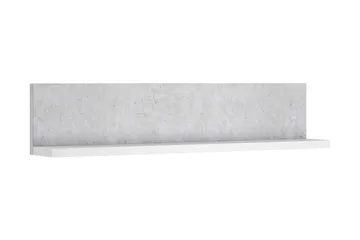 Wesley Hylla - Vit/Trä - Förvaring - Hylla - Vägghylla