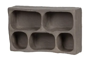 Woudmeer Vägghylla 23x45cm - Grå - Förvaring - Hylla - Vägghylla