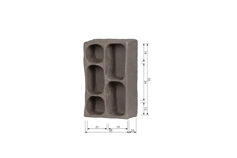 Woudmeer Vägghylla 23x45cm - Grå - Förvaring - Hylla - Vägghylla