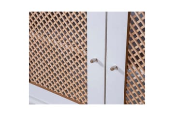 Velin Bokhylla 90 cm - Vit/Ljusfärgat trä - Förvaring - Hylla - Bokhylla