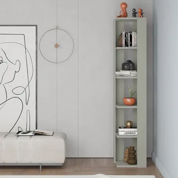 Verina Bokhylla 161 cm - Ash Green - Förvaring - Hylla - Hörnhylla