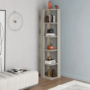 Verina Bokhylla 161 cm - Sandstone - Förvaring - Hylla - Hörnhylla