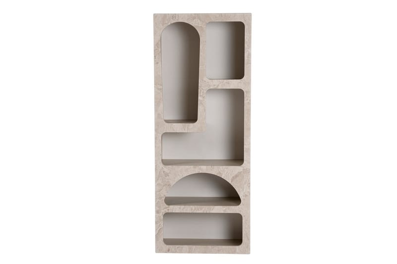 Wenus Bokhylla 60 cm, Travertine/Sandsten