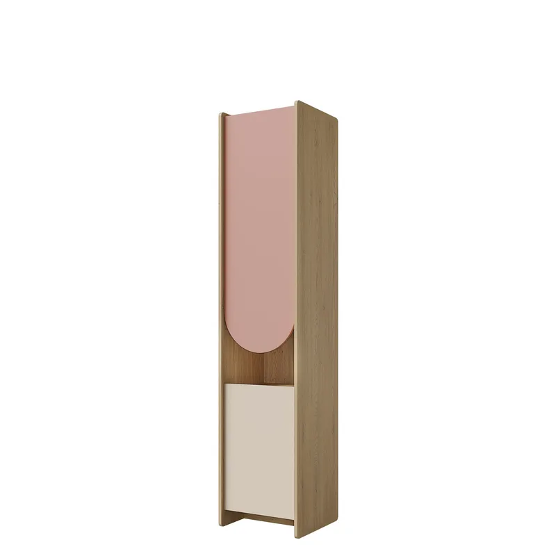 Zarek Bokhylla 44x198 cm - brun, rosa, beige - Förvaring - Hylla - Bokhylla