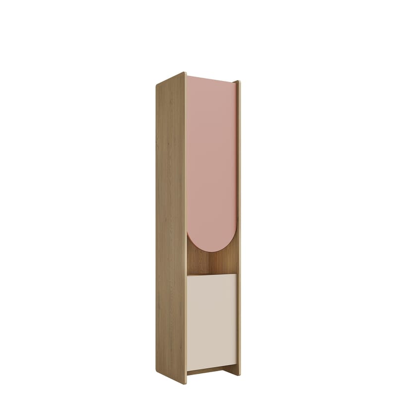 Zarek Bokhylla 44x198 cm - brun, rosa, beige - Förvaring - Hylla - Bokhylla