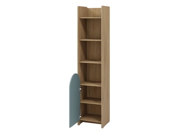 Zarek Smal Bokhylla 44 cm i Ek - Rosa|Brun - Förvaring - Hylla - Bokhylla