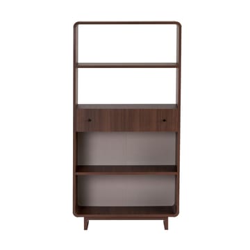 Zavio Bokhylla 78x153x34 cm - Valnöt - Förvaring - Hylla - Bokhylla