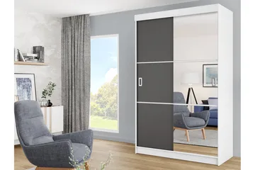 Isolaz Garderob m. Spegel 138x205 cm - Förvaring - Garderober & garderobssystem