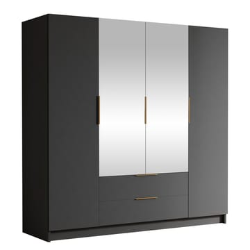 Kelros Garderob med Spegel 200x216 cm