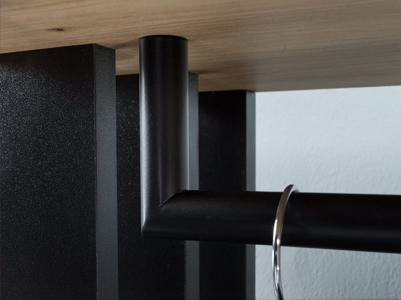 Kennard Garderob med spegel 100 cm - brun - Förvaring - Garderober & garderobssystem