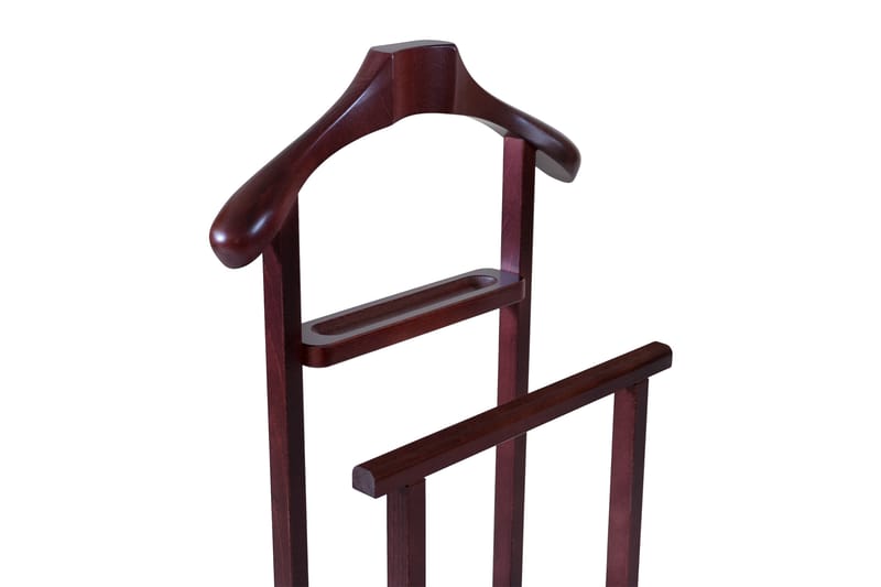 Herrbetjänt Jaq 48 cm - Mahogny - Förvaring - Klädförvaring - Klädhängare - Herrbetjänt