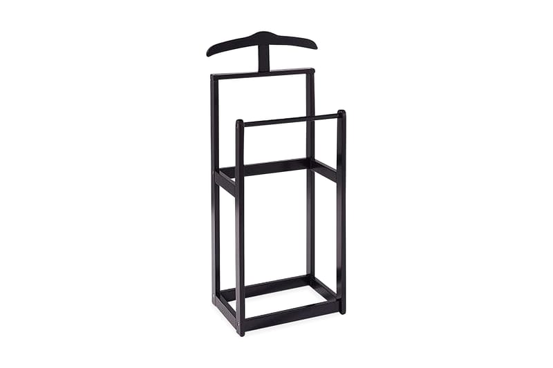 Herrbetjänt Travolt 45 cm - Svart - Förvaring - Klädförvaring - Klädhängare - Herrbetjänt