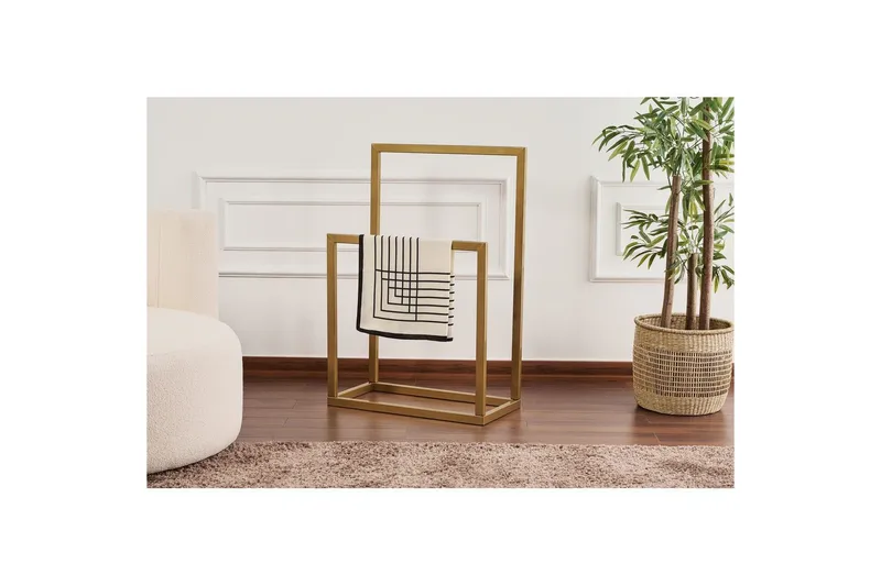 Hilo Herrbetjänt 90 cm - Guld - Förvaring - Klädförvaring - Klädhängare - Herrbetjänt