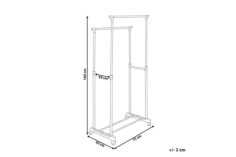 Klädhängare Gilmer - Förvaring - Klädförvaring - Klädhängare - Klädställning
